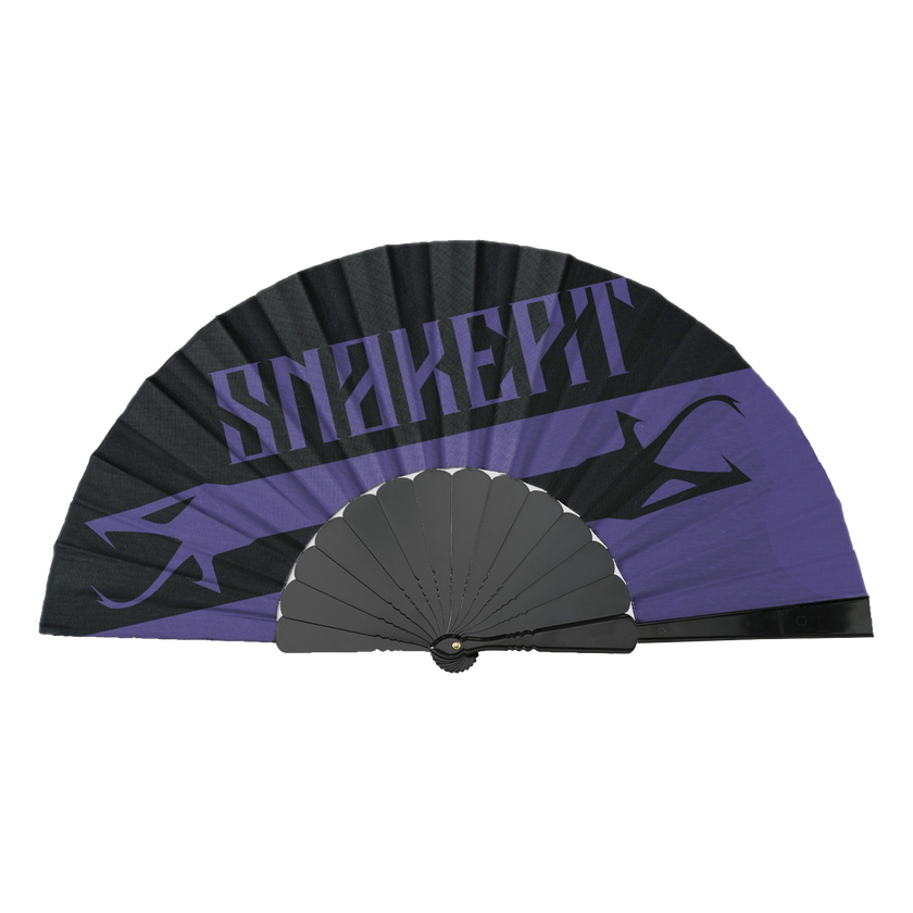 Snakepit Purple Handfan