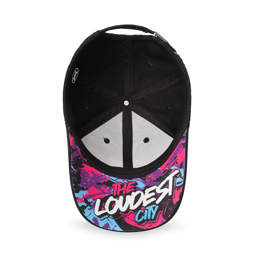 Decibel Print Inside Baseball Cap