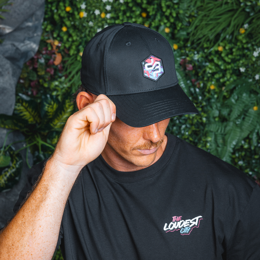 Decibel Print Inside Baseball Cap