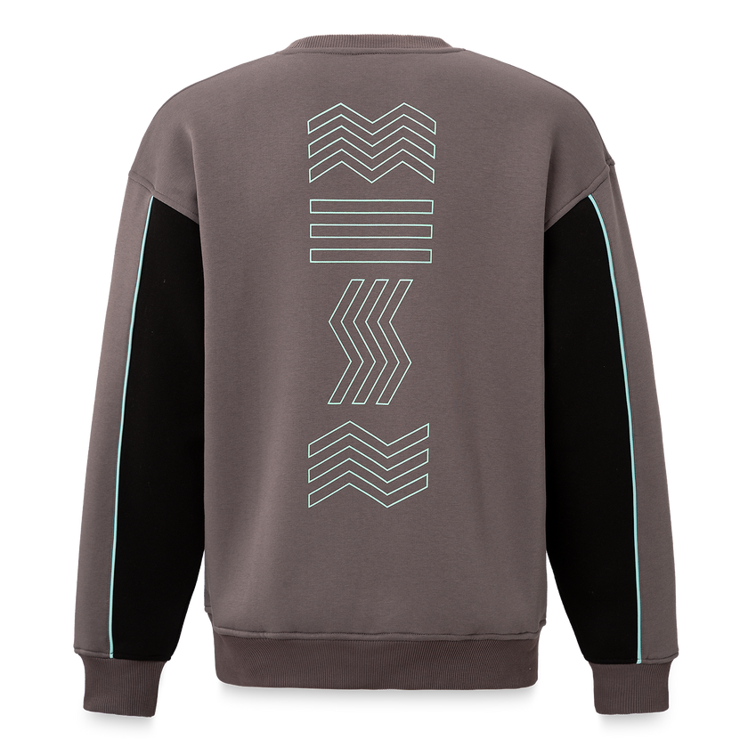 Decibel Mole Grey oversized Crewneck