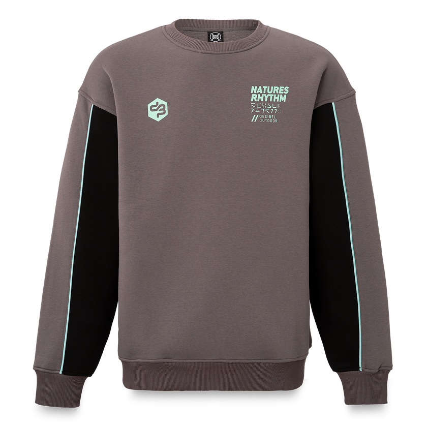 Decibel Mole Grey oversized Crewneck
