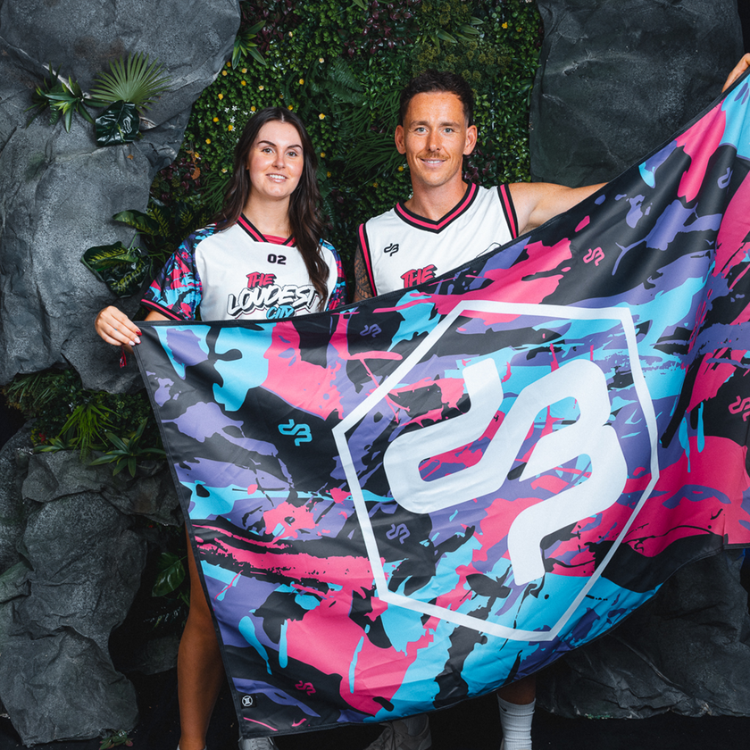 Decibel Double Sided Flag
