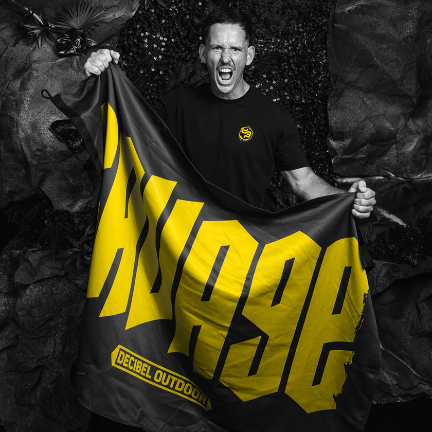 Decibel Double Sided Flag
