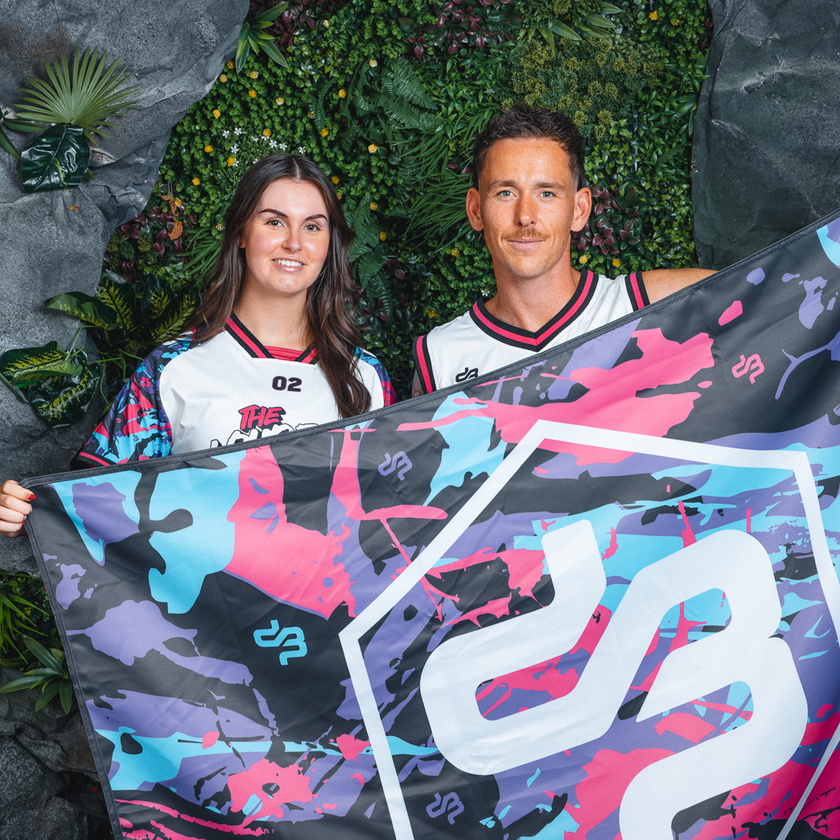 Decibel Double Sided Flag