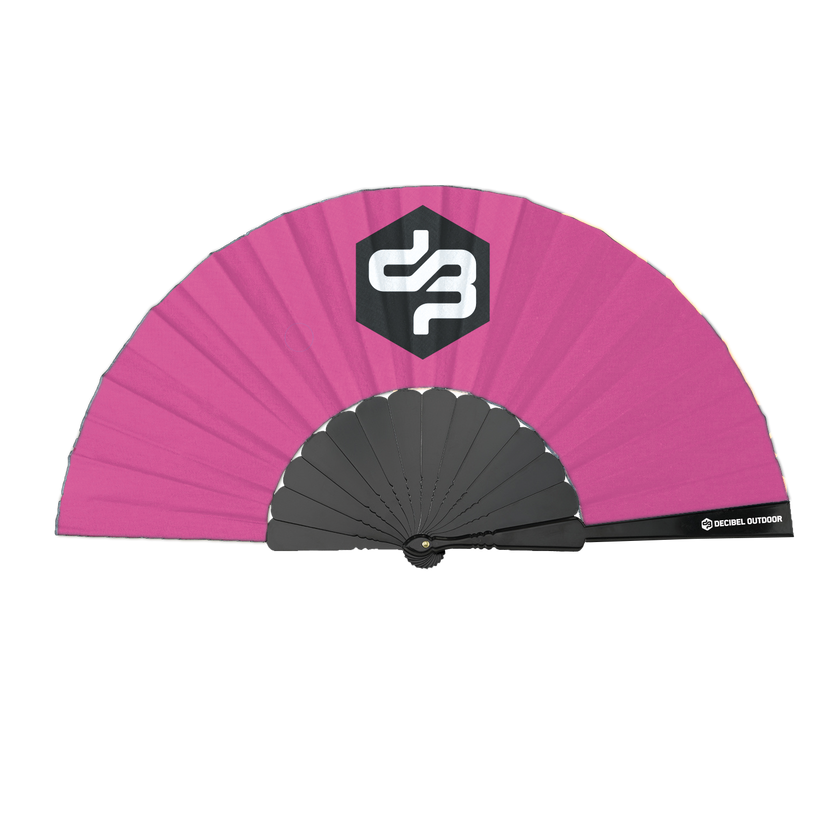 Decibel Magenta Handfan