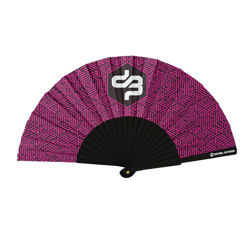 Handfan Logo Magenta Cosmic