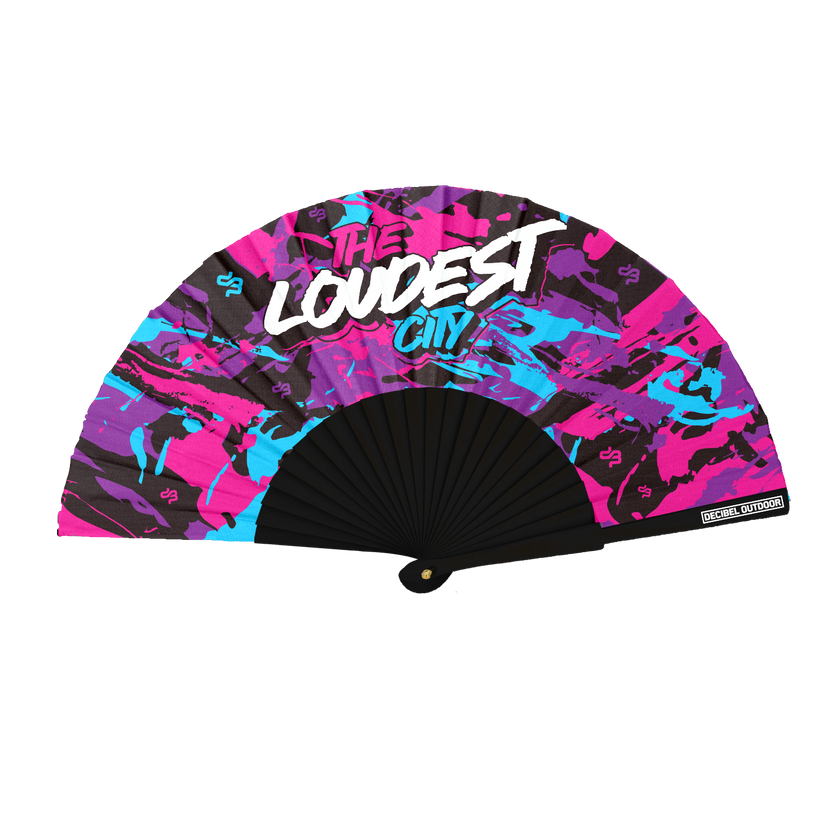 Decibel Loudest City Handfan