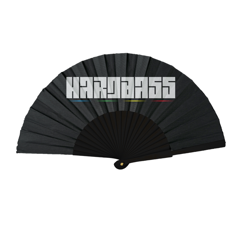 Hard Bass Logo Handfan