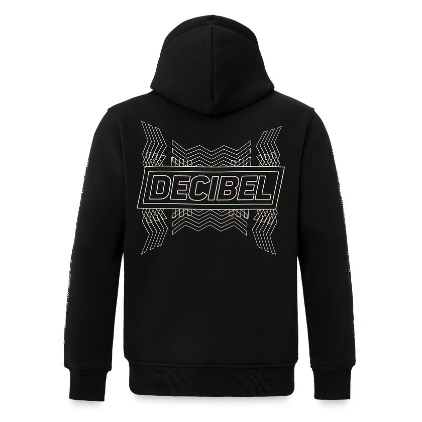 Decibel Zigzag Hoodie