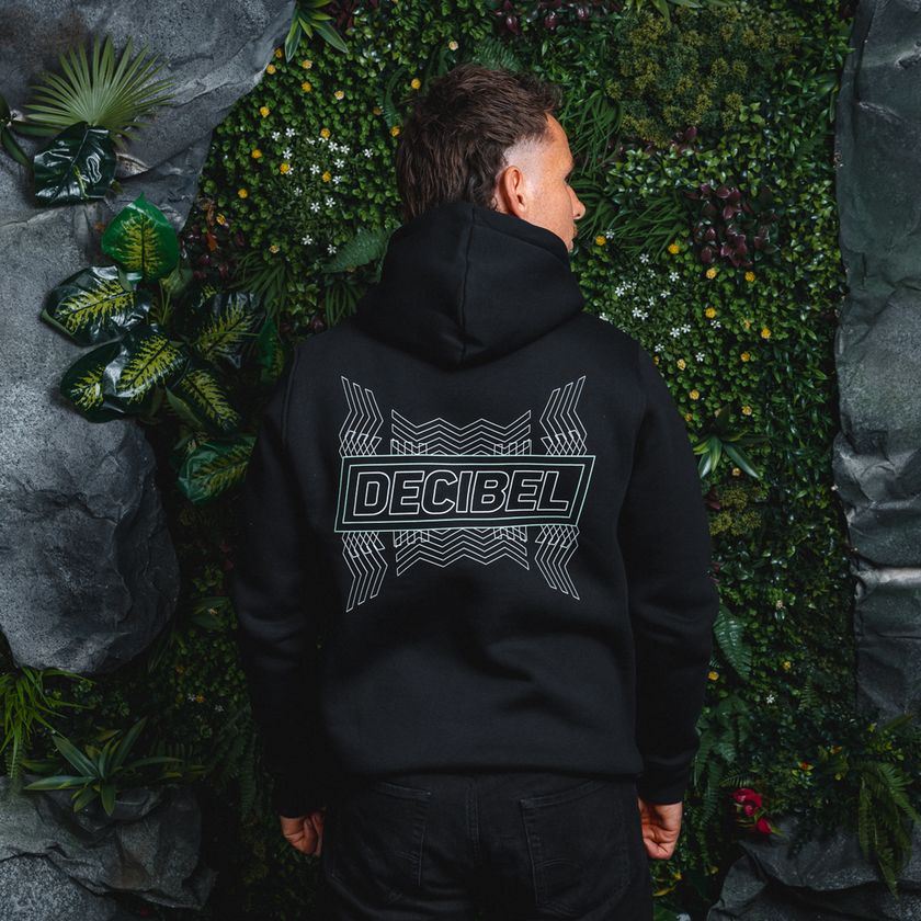 Decibel Zigzag Hoodie
