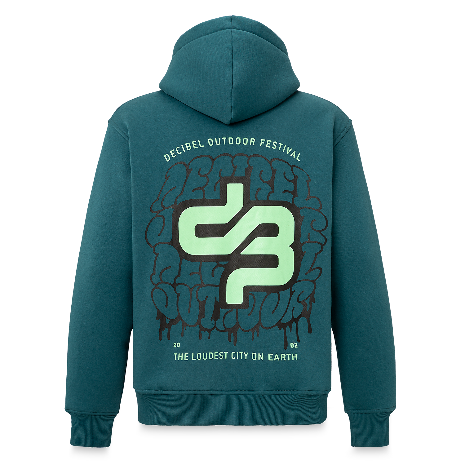 Decibel Graffiti boxy Hoodie image