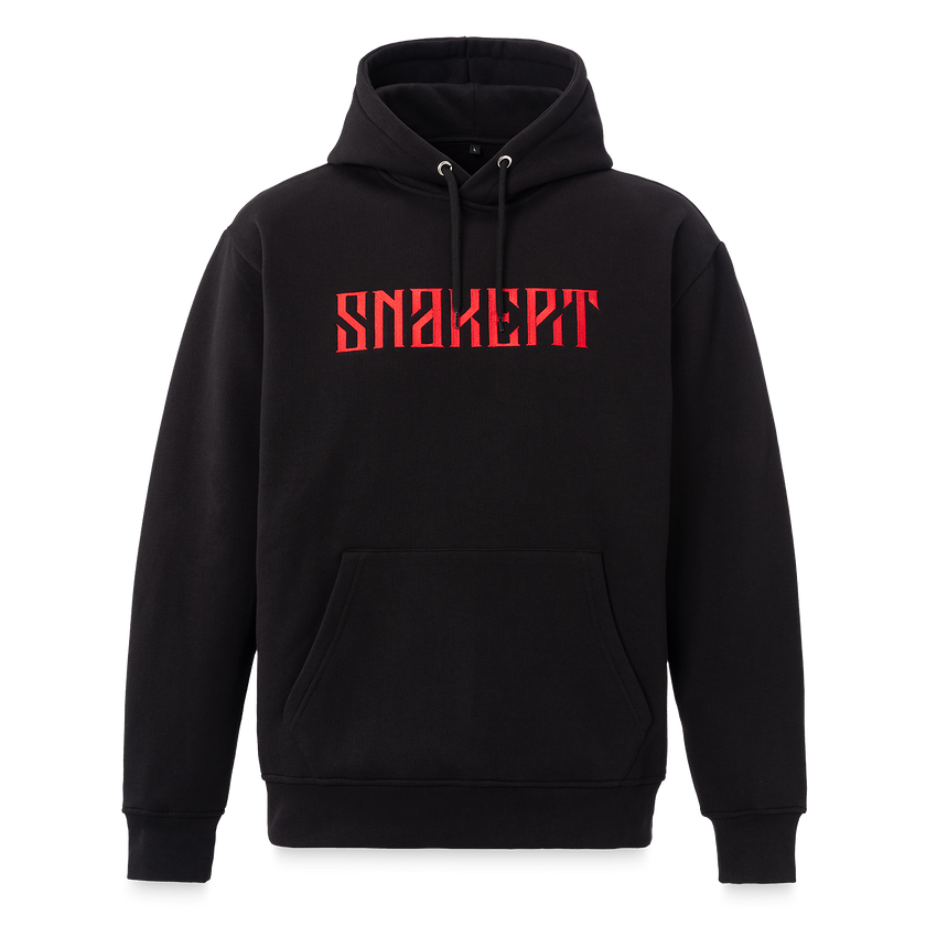 Snakepit Boxy fit Red logo Hoodie