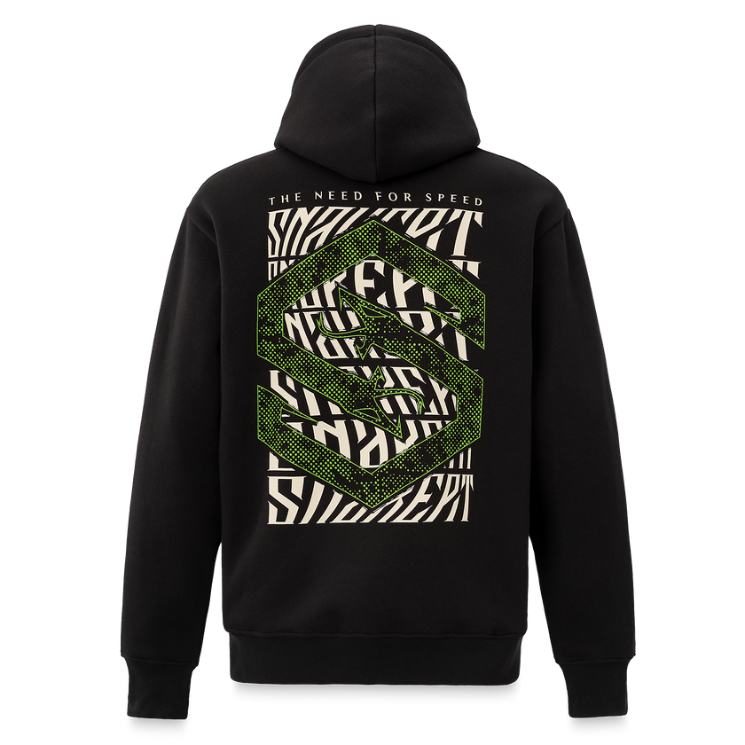 Snakepit Warped Oversized Hoodie