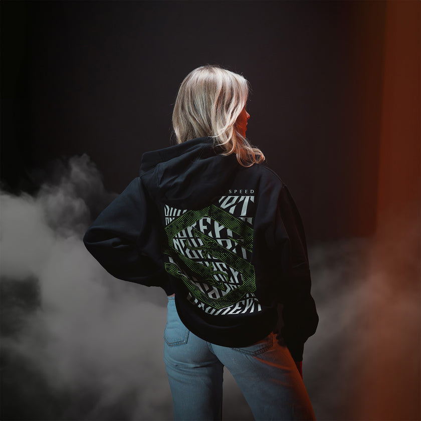 Snakepit Warped Oversized Hoodie