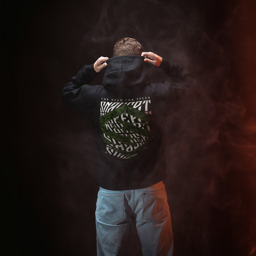 Snakepit Warped Oversized Hoodie