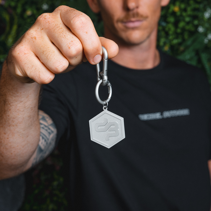 Decibel Logo Keychain