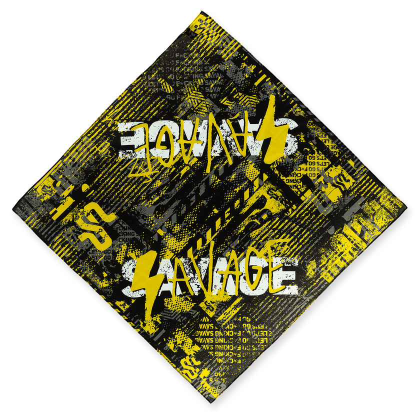 Decibel Bandana Savage Yellow
