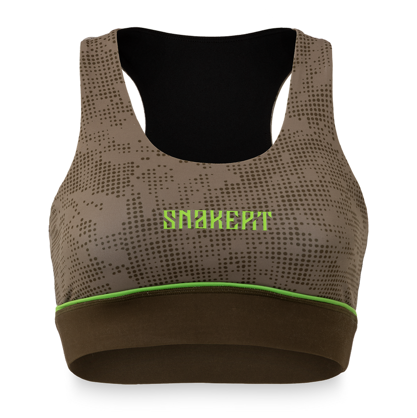 Snakepit Olive Sport top