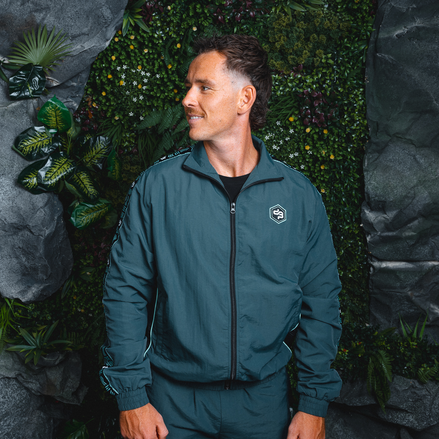 Decibel Nature Symbols loose Track Jacket image