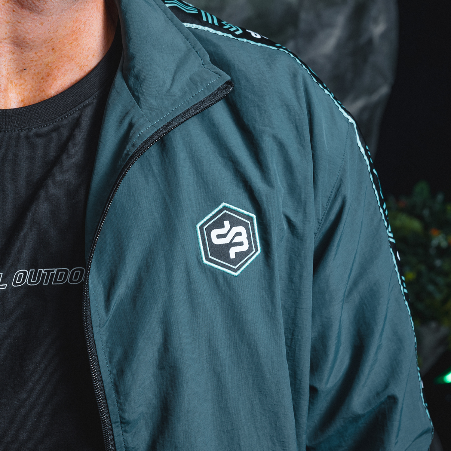 Decibel Nature Symbols loose Track Jacket image