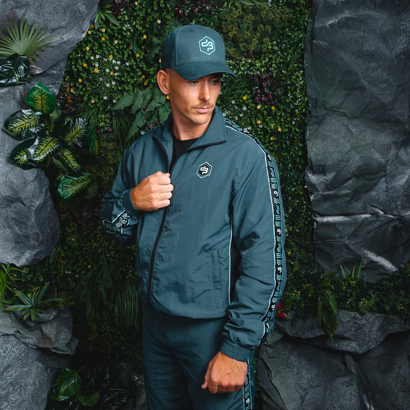 Decibel Nature Symbols loose Track Jacket