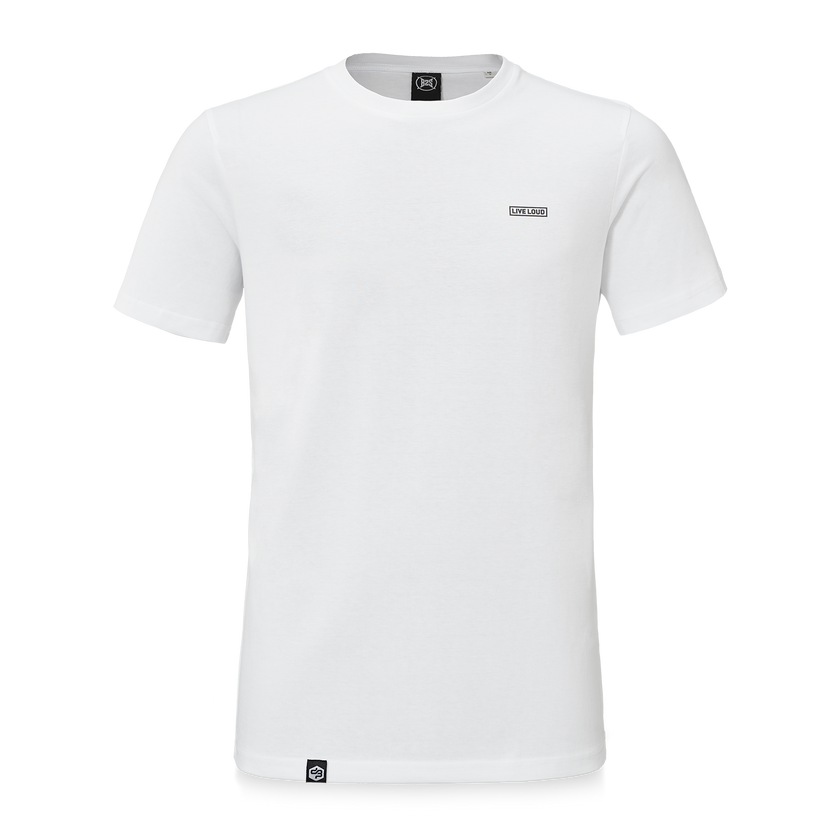 Decibel White t-shirt