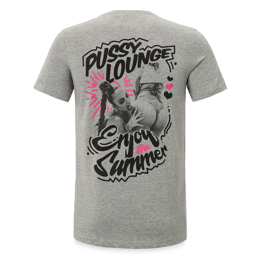 Pussy Lounge T-shirt Grey