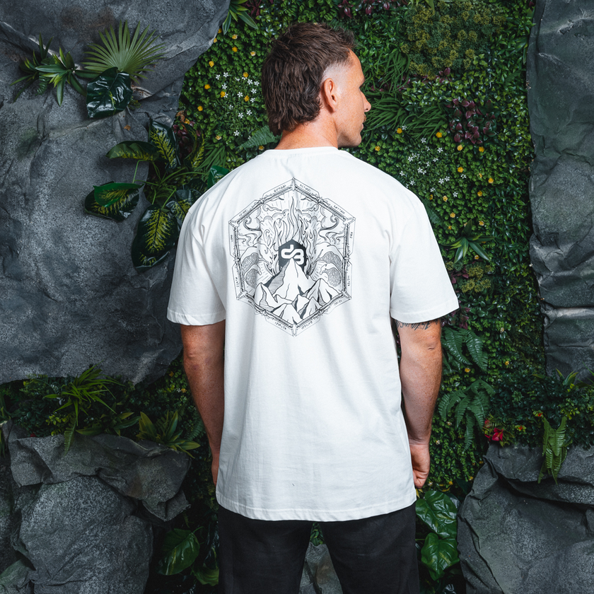 Decibel Lines loose T-shirt