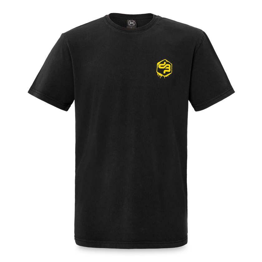 Decibel Savage Washed Black T-shirt