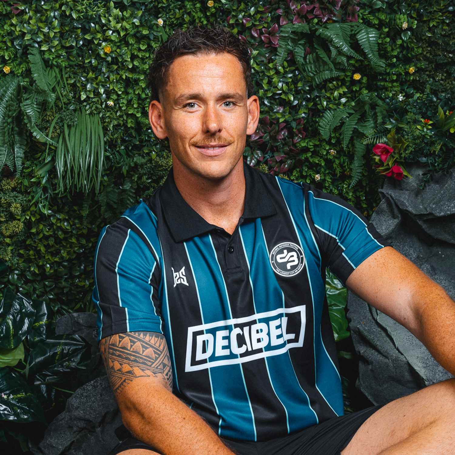 Decibel Stripes Soccer Shirt image