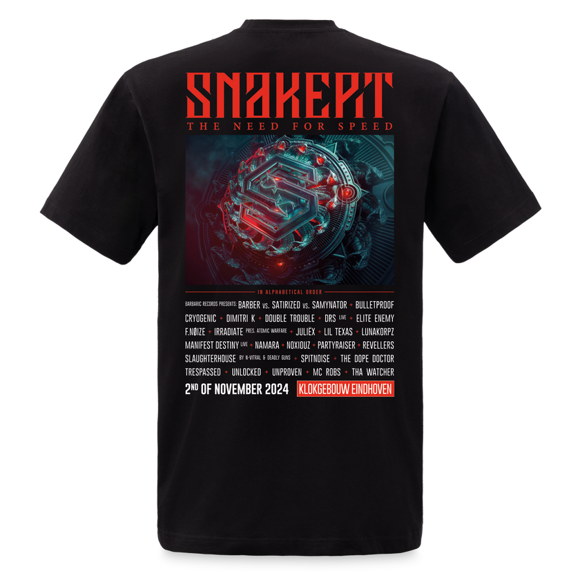 Snakepit 2024 Line-up T-shirt