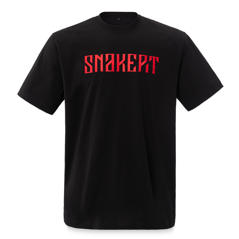 Snakepit Red logo T-shirt