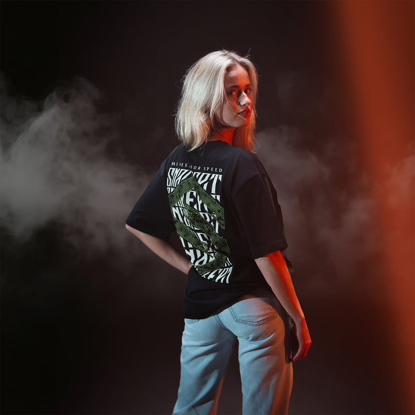 Snakepit Warped Oversized T-shirt