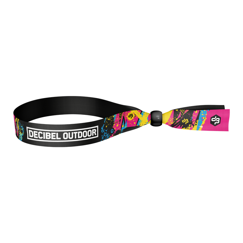 Decibel Live Loud Woven bracelet