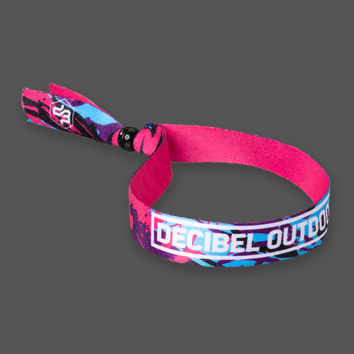 Decibel Loudest City Woven Bracelet image