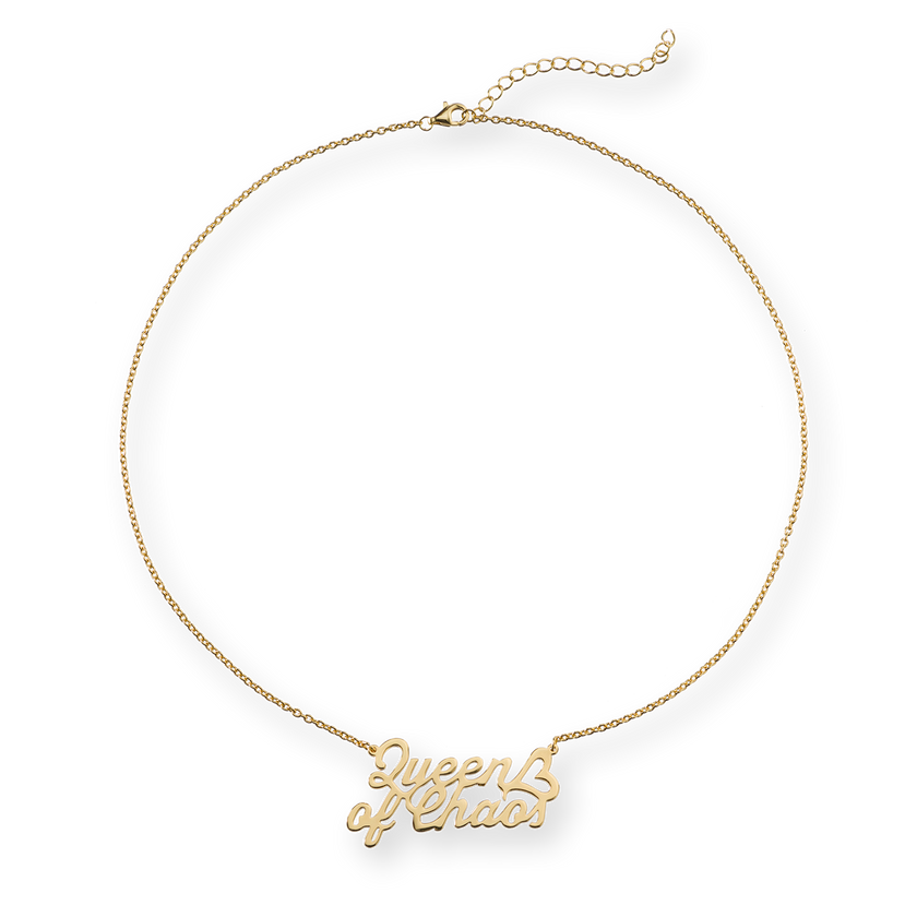 Pussy Lounge Queen of Chaos necklace