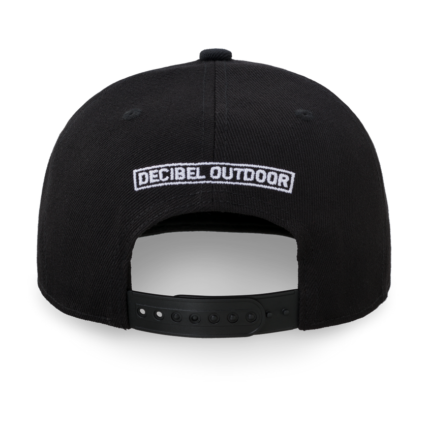 Decibel Black snapback